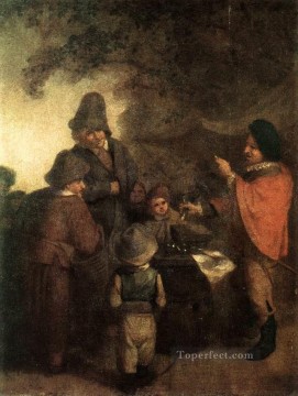 屋台の番人 オランダの風俗画家 アドリアン・ファン・オスターデ Oil Paintings